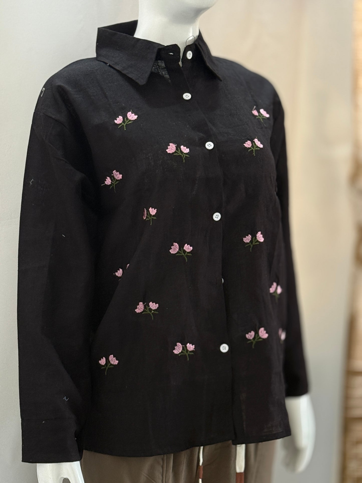 Petal Kiss Shirt โ BlushBloom Series