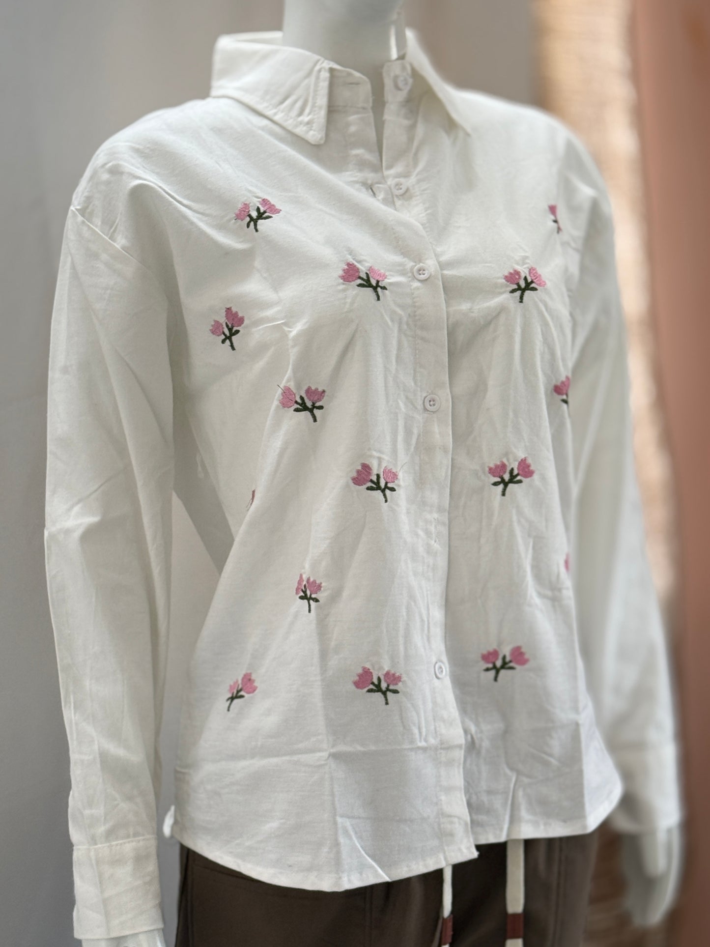 Petal Kiss Shirt โ BlushBloom Series