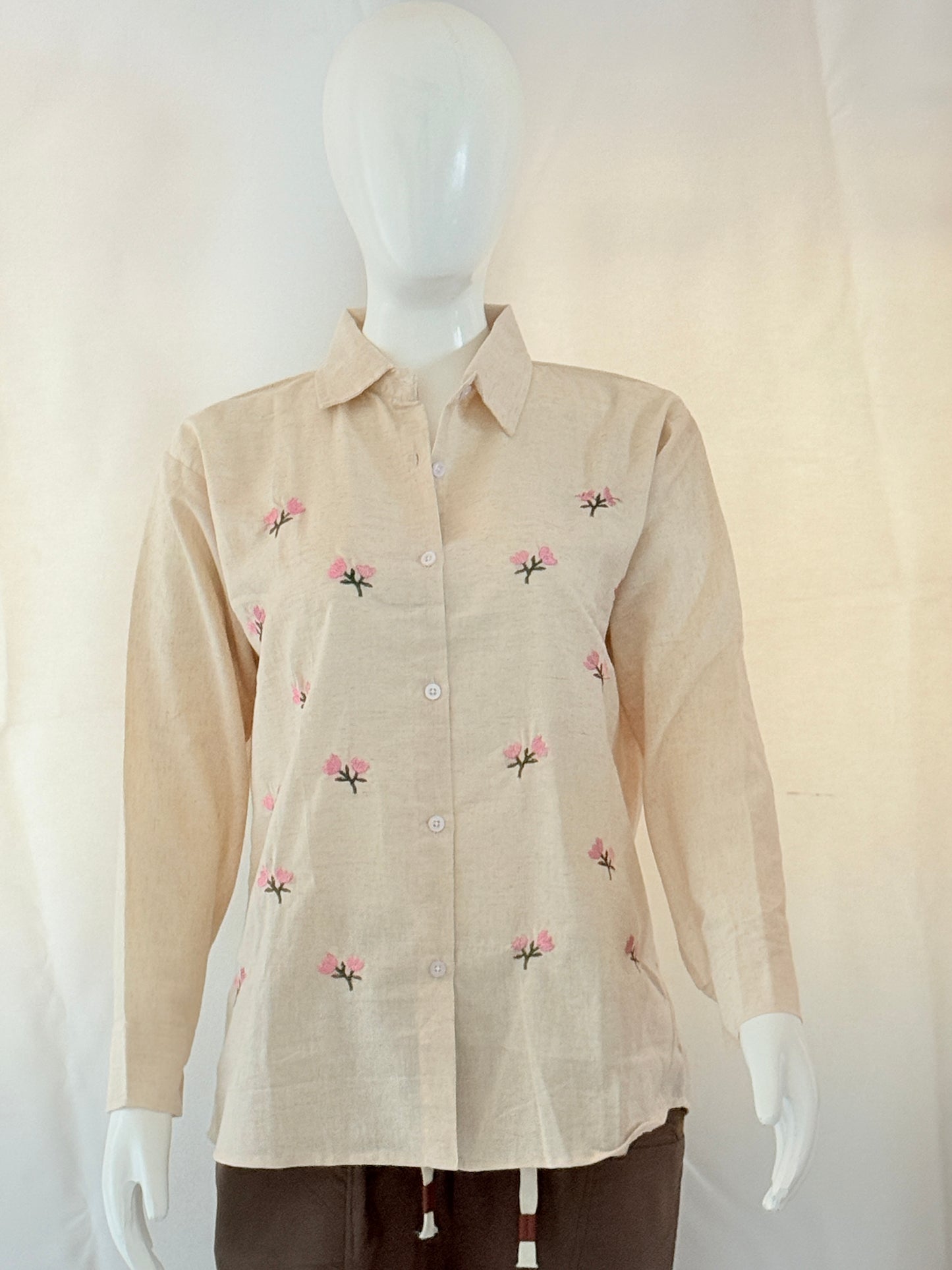 Petal Kiss Shirt โ BlushBloom Series