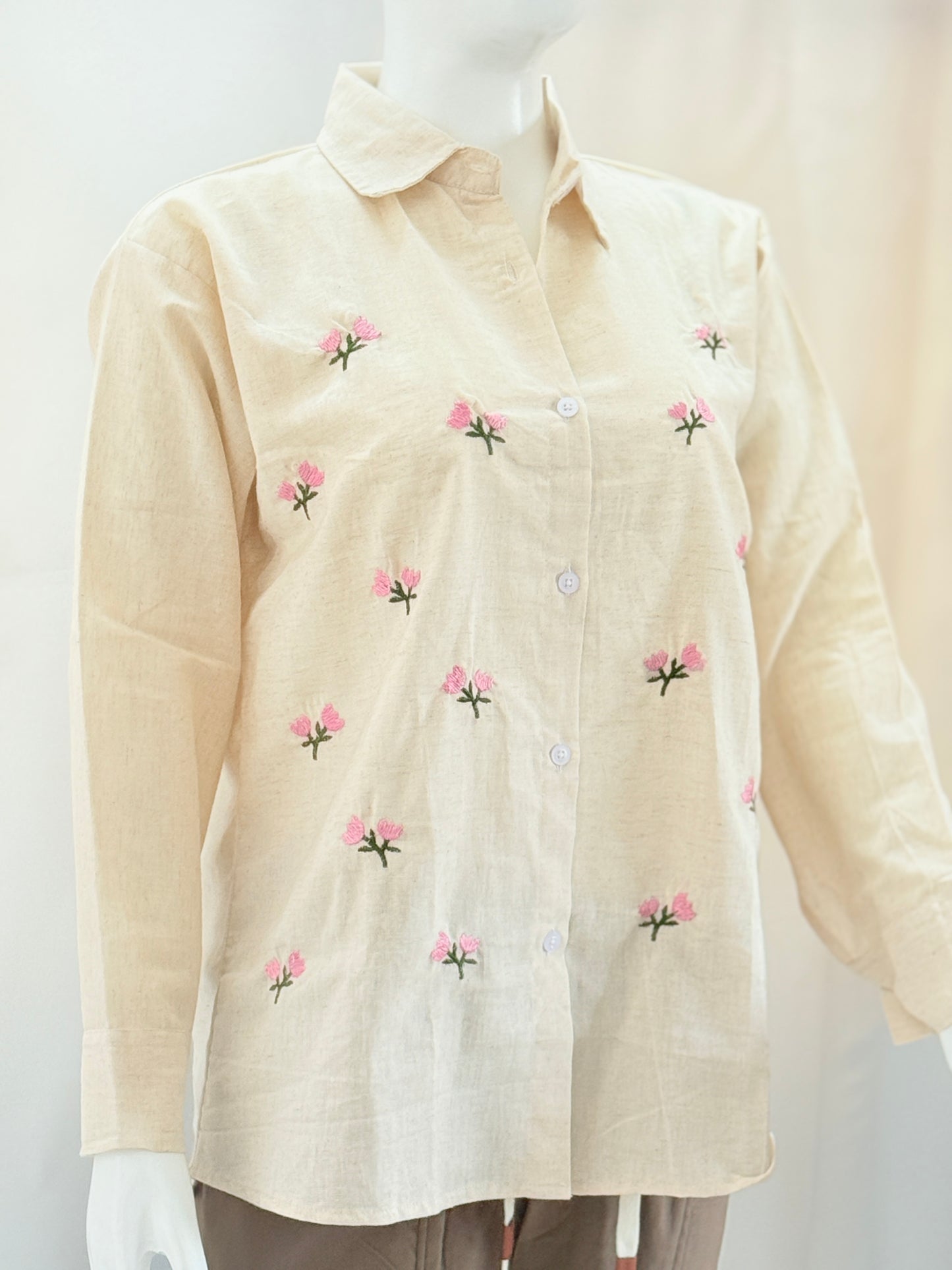 Petal Kiss Shirt โ BlushBloom Series