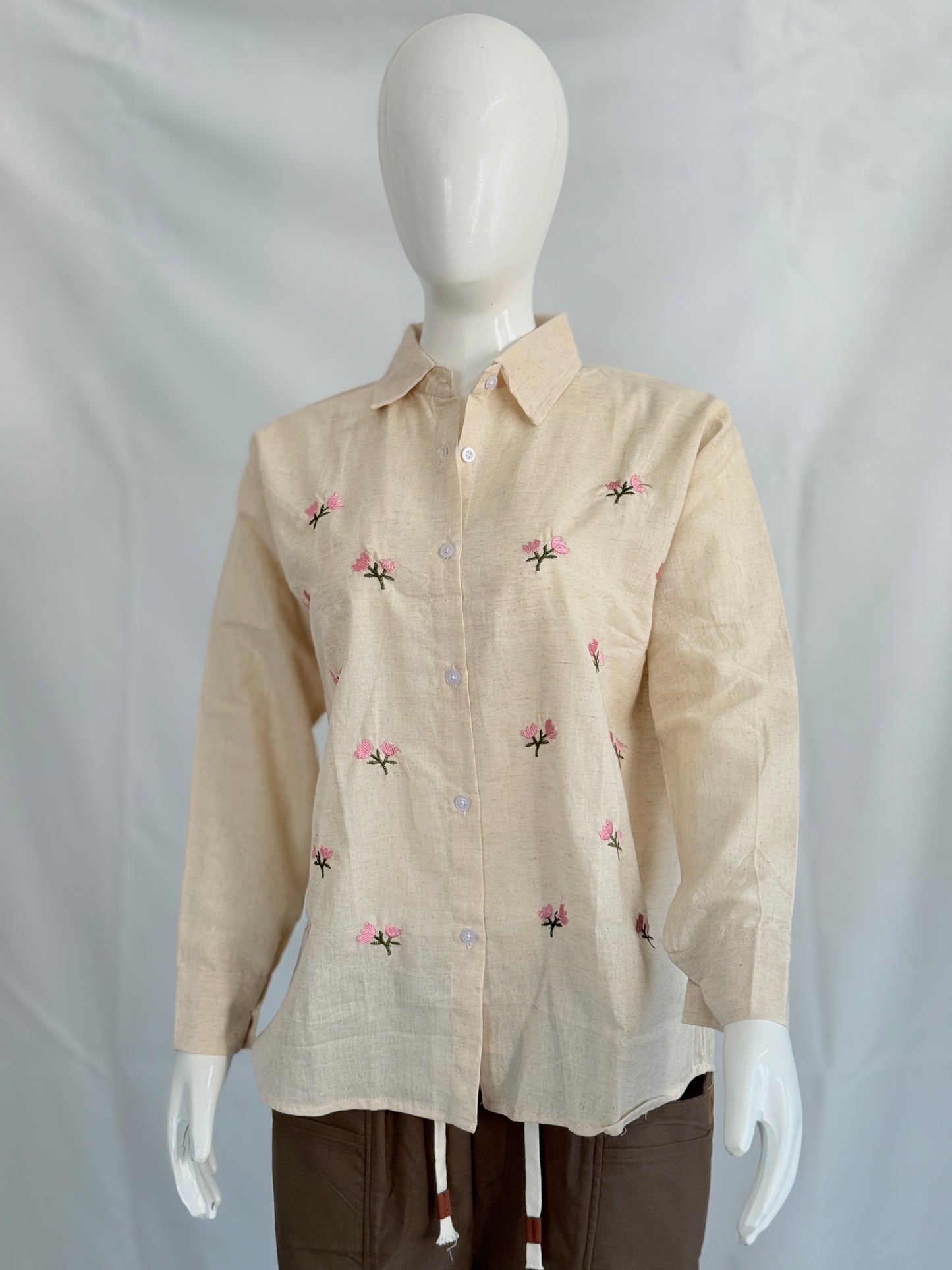 Petal Kiss Shirt โ BlushBloom Series