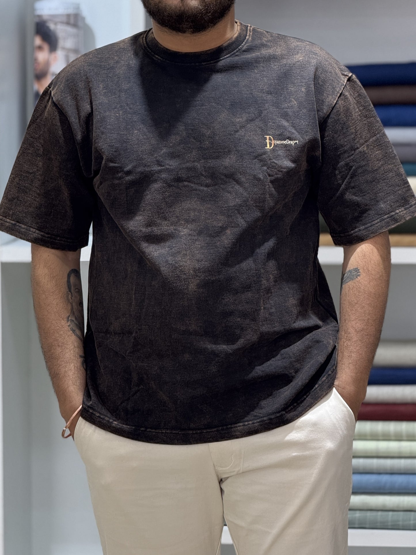 Midnight Hunt - The JAGUAR Black | DISTORT Series | DROP SHOULDERS