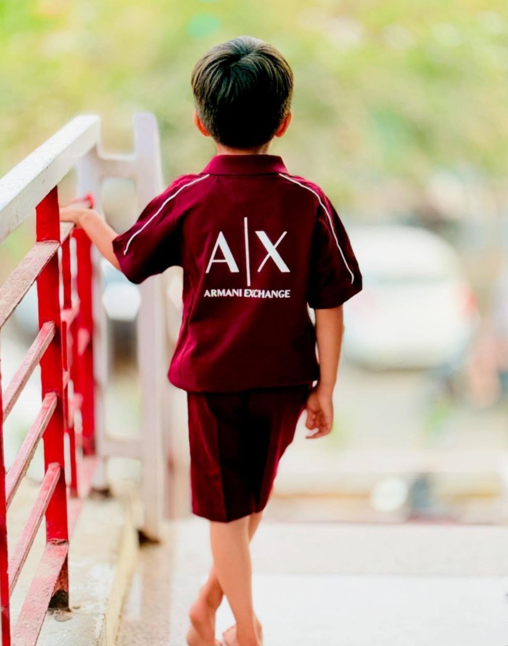 Boy's Maroon Half Co-ord Set – Stylish & Comfortable Outfit for Boys
