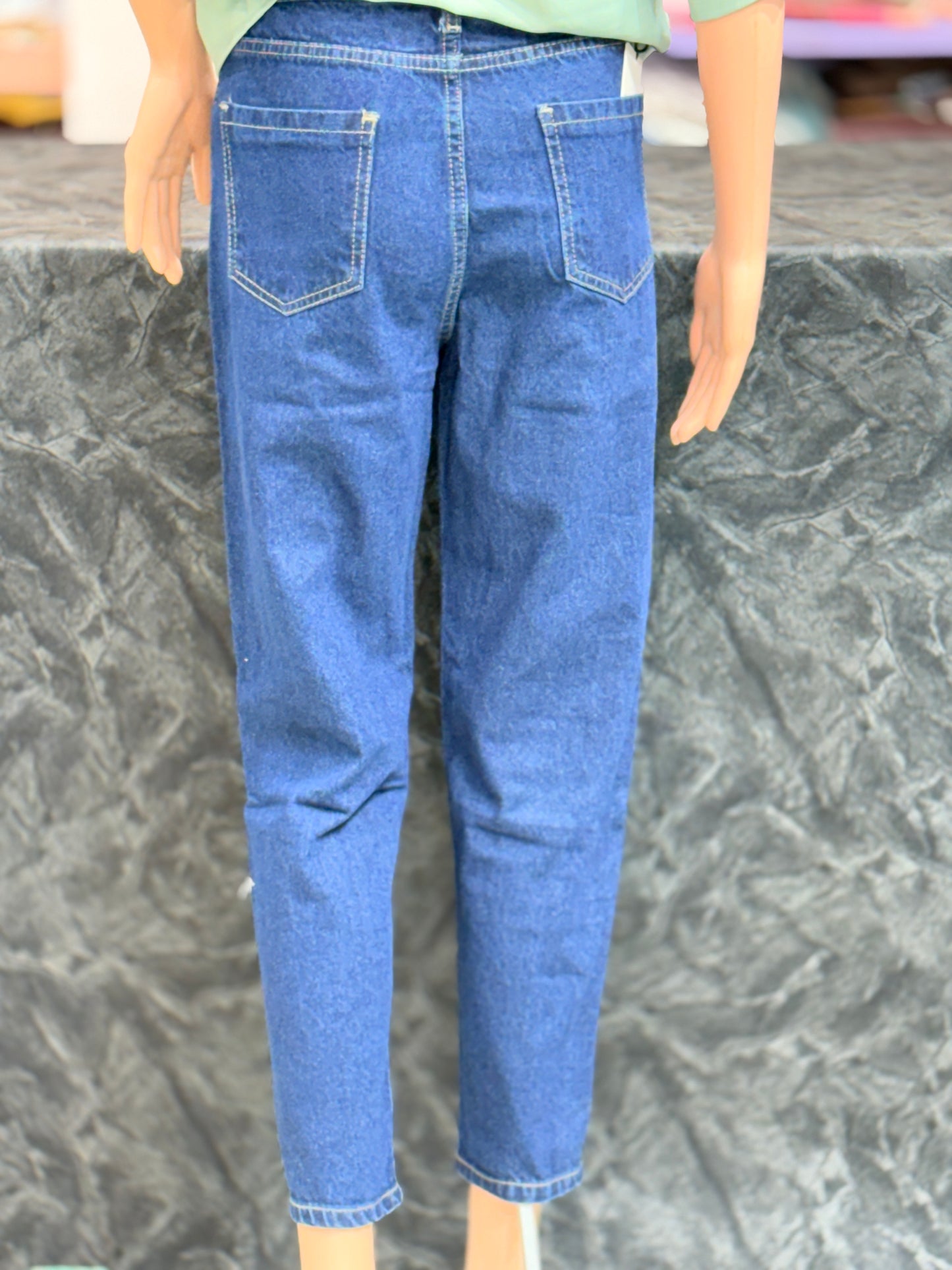 The Bold Drape – Funky Jeans - Blue