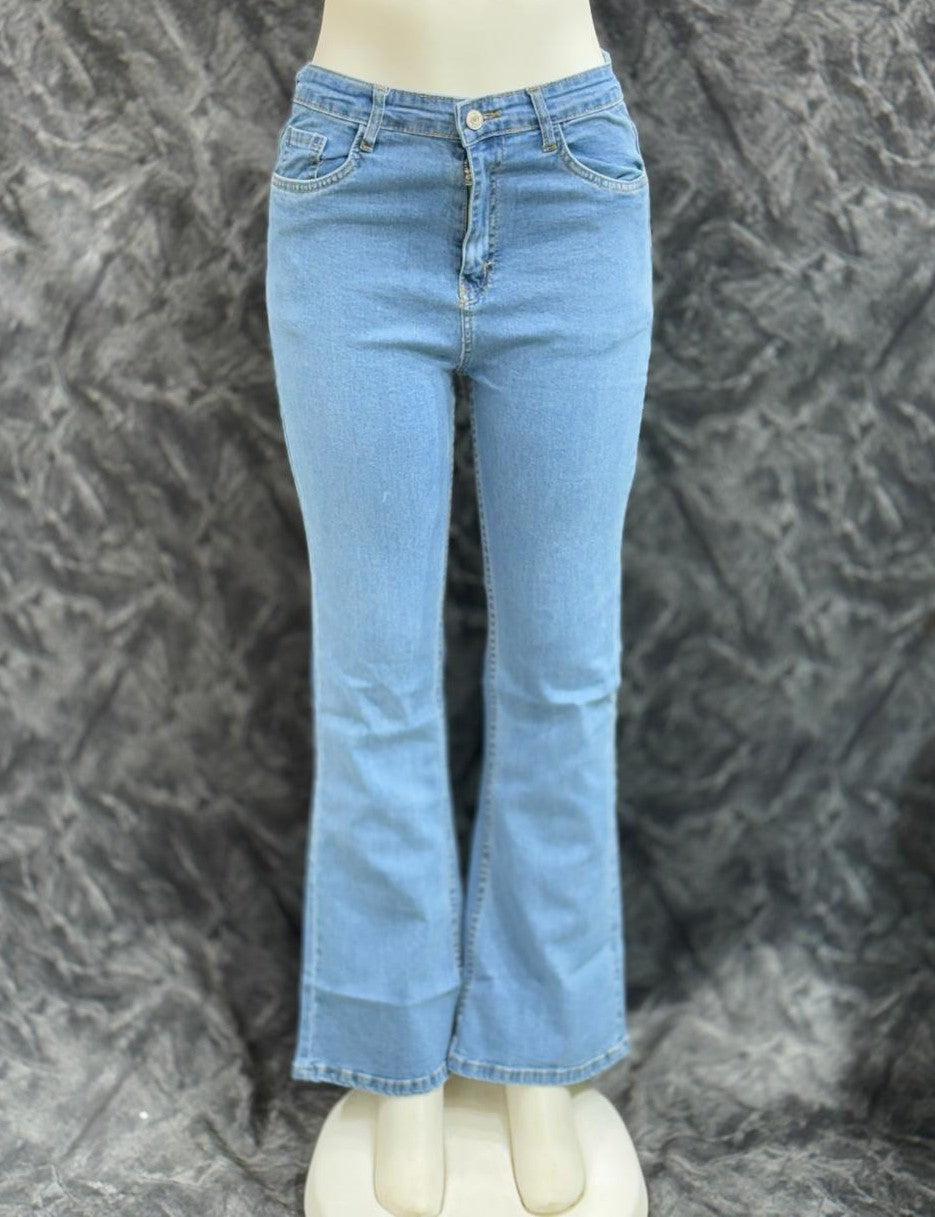 The Frost Flare – Bootcut Jeans - Ice Blue
