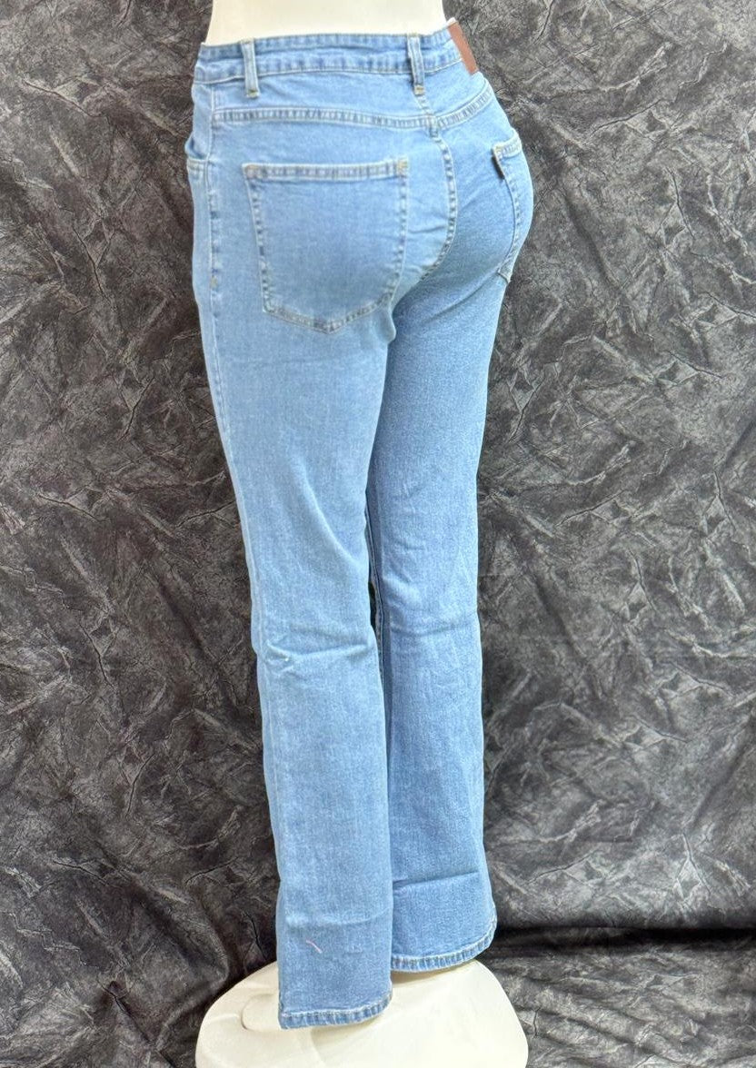 The Frost Flare – Bootcut Jeans - Ice Blue