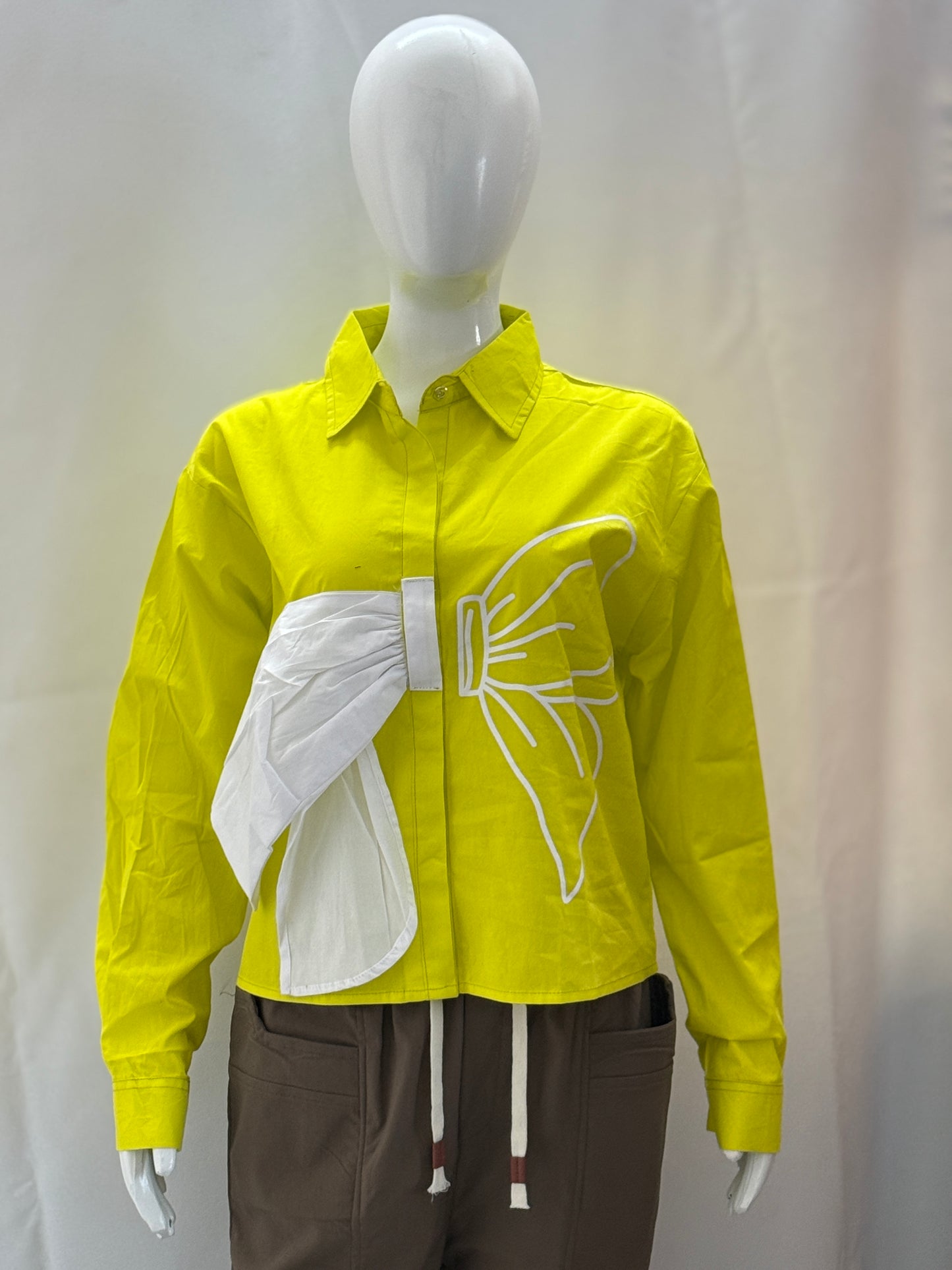 Bold Bow Shirt β BlushBloom Series