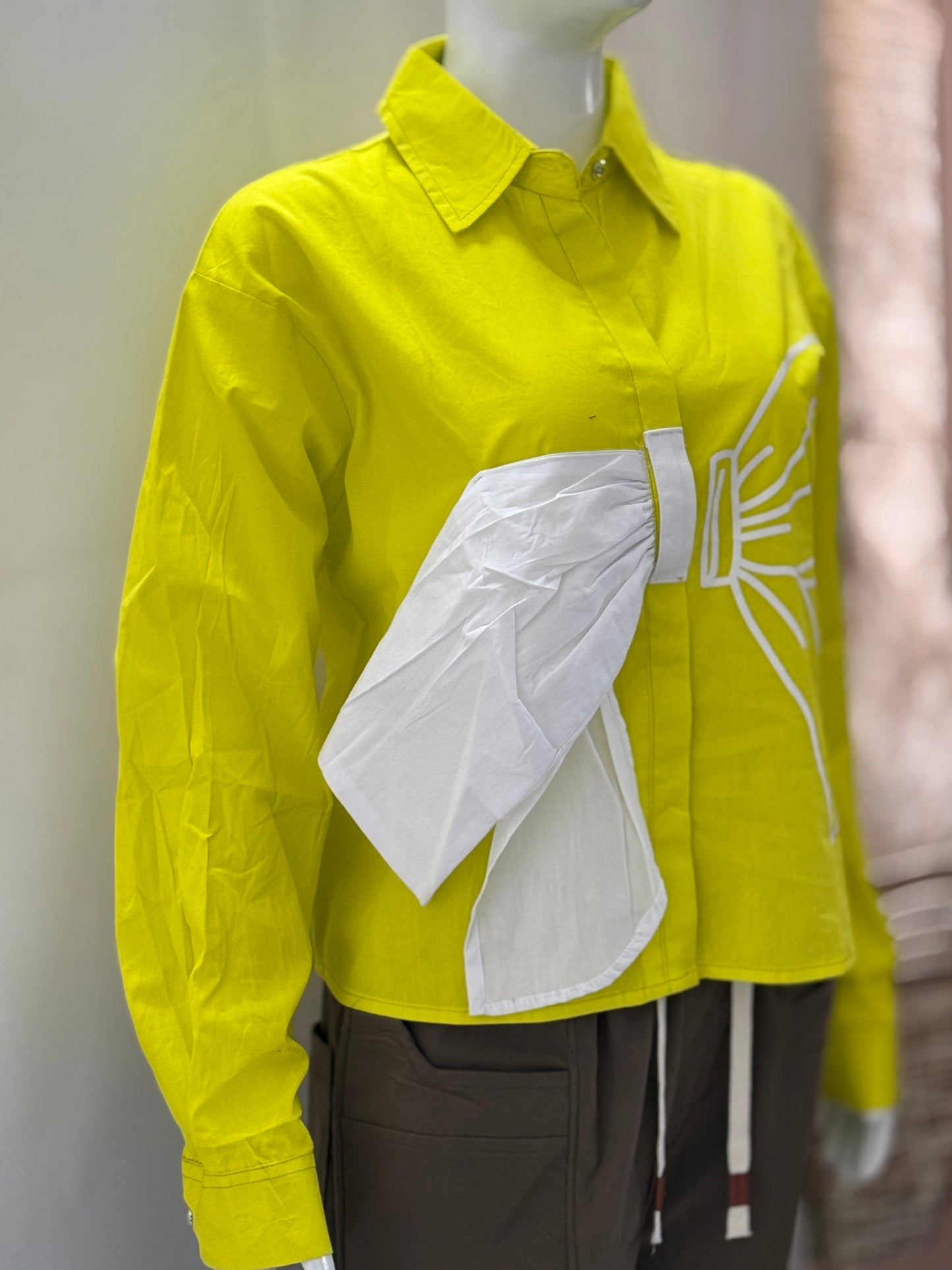 Bold Bow Shirt β BlushBloom Series