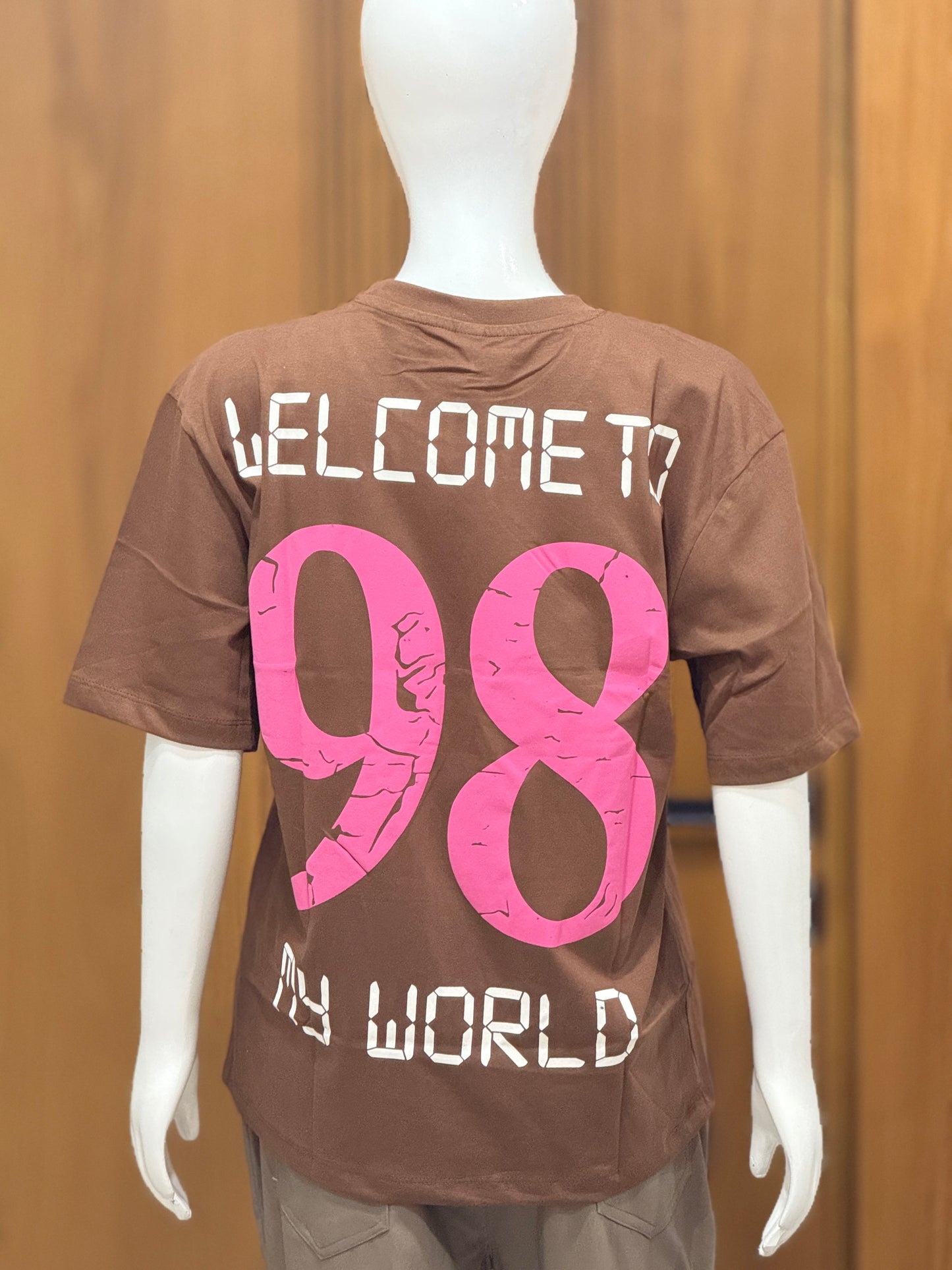 My World Tee | SheSaidPrints Series