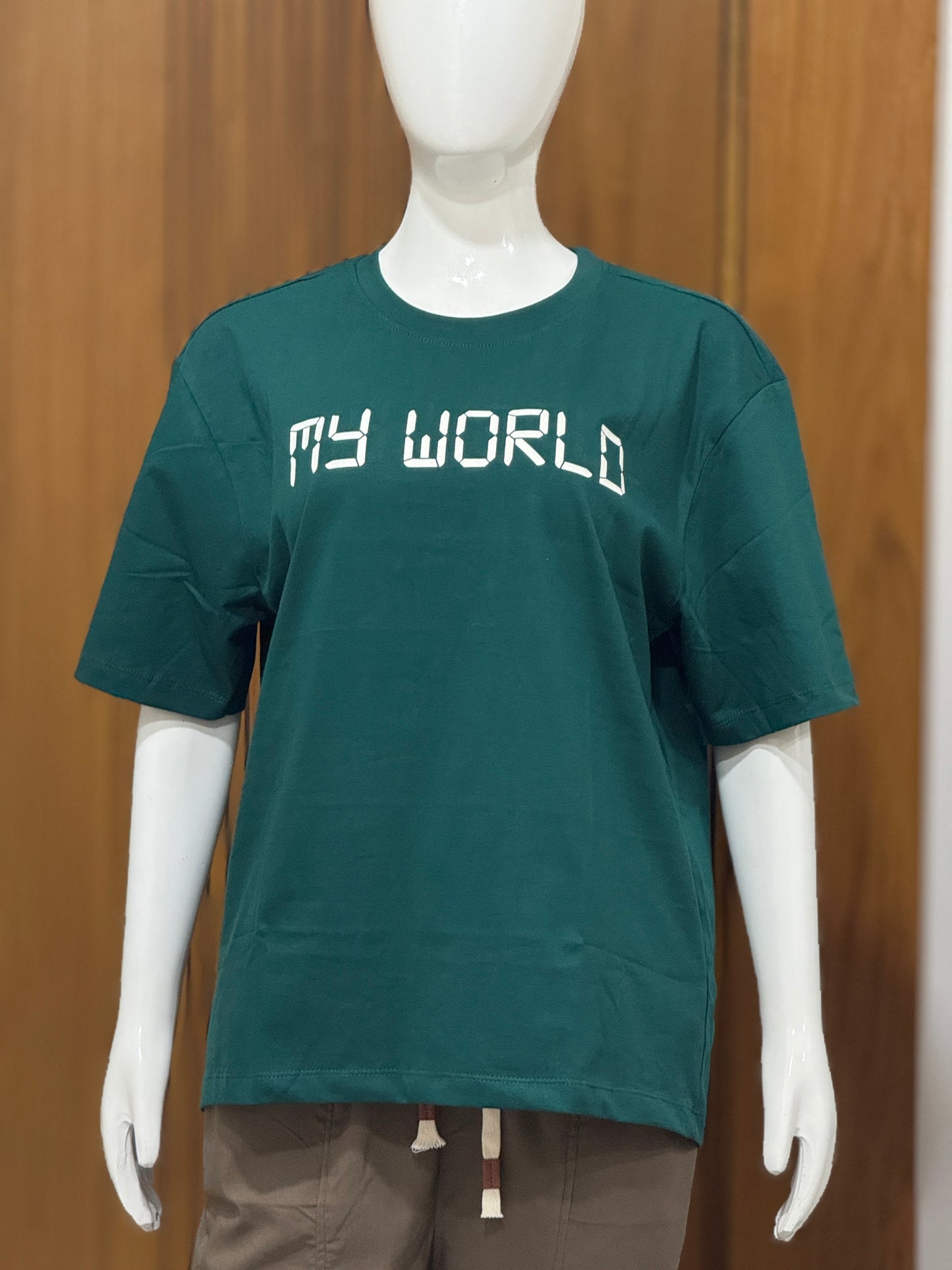 My World Tee | SheSaidPrints Series