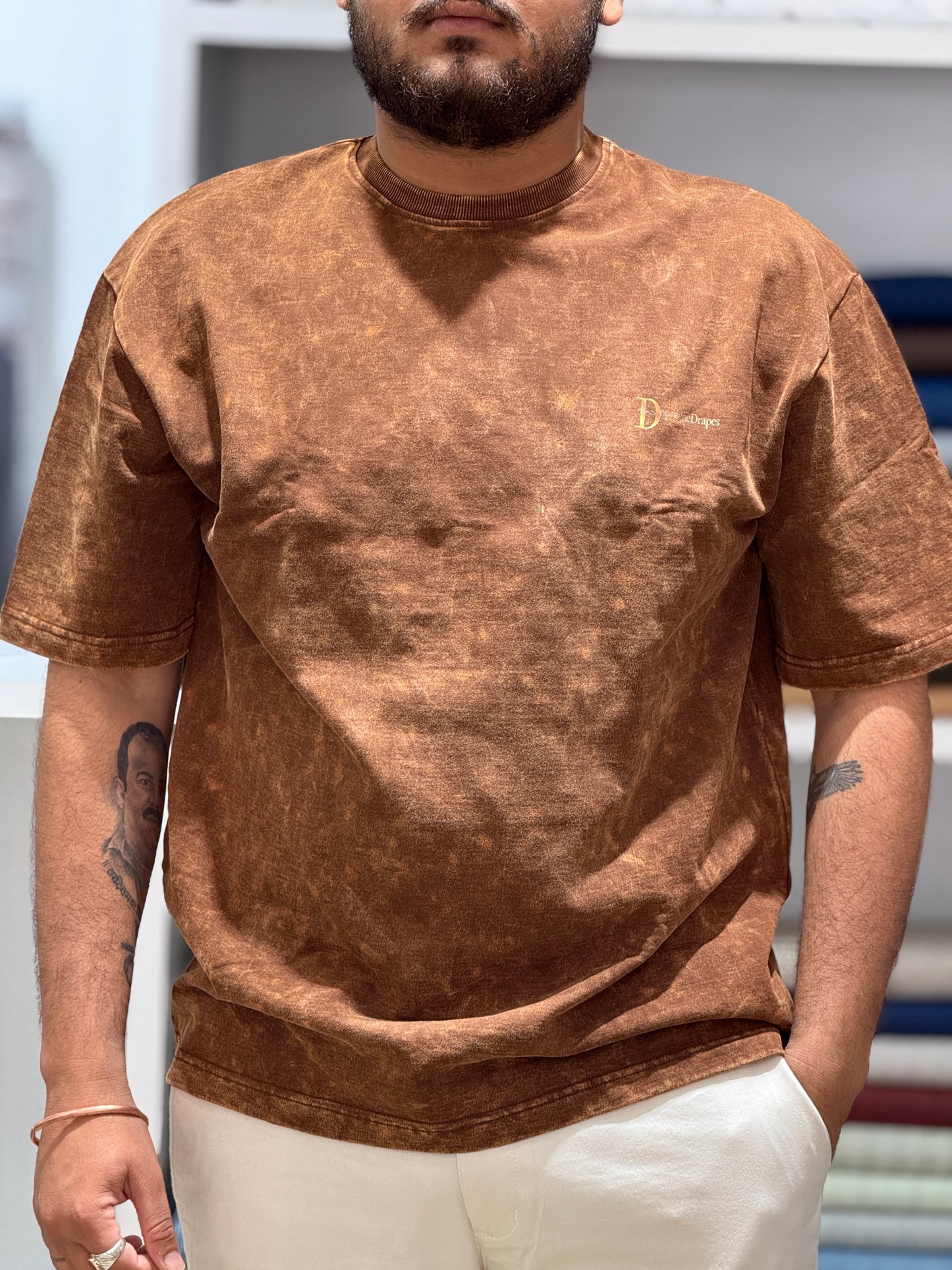 Savanna Roar - The LION King Brown | DISTORT Series | DROP SHOULDERS