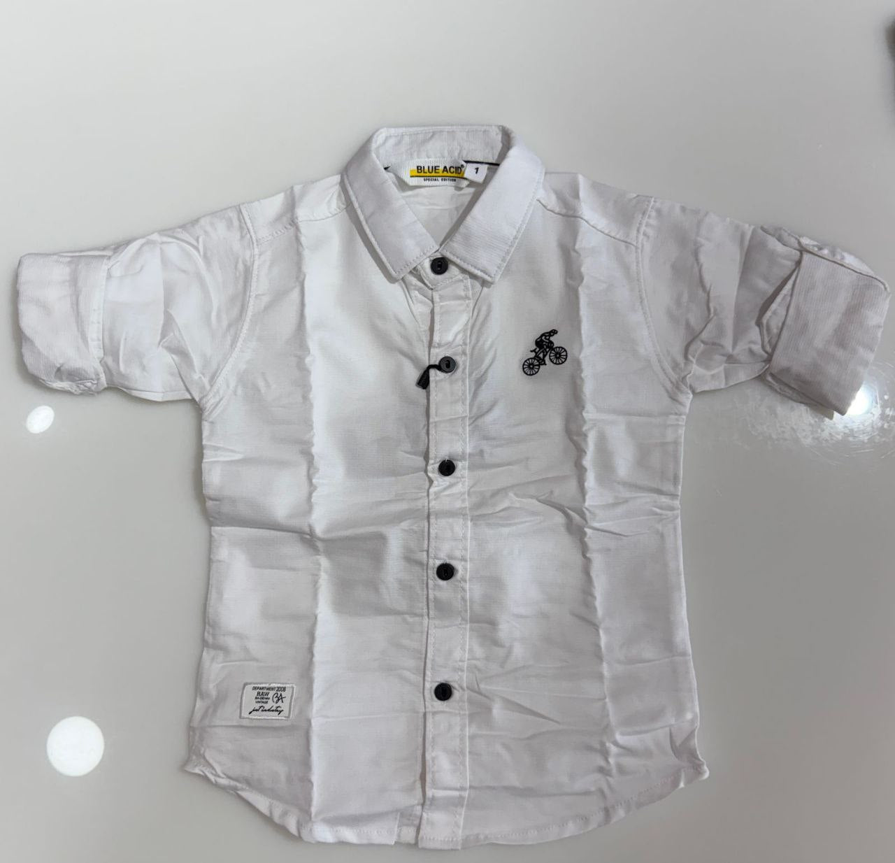 Born to Shine Series - Premium Baby Boy Shirt by DopamineDrapes