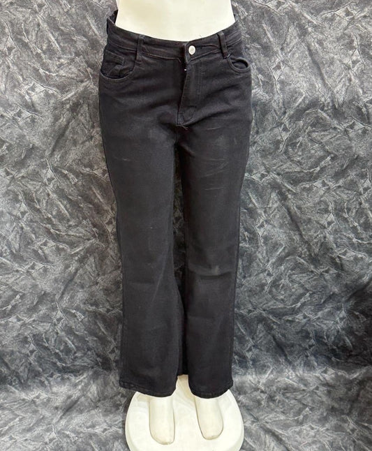 The Noir Flare – Bootcut Jeans - Black