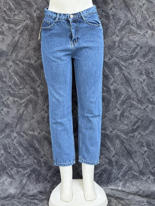 The True Hug – Mom Fit Jeans - blue