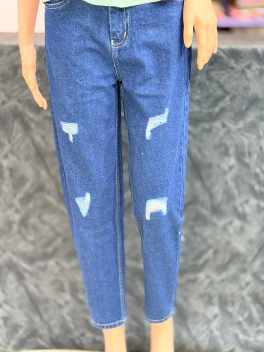 The Bold Drape – Funky Jeans - Blue