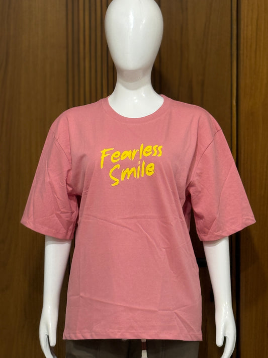 Fearless Smile Tee | SheSaidPrints Series