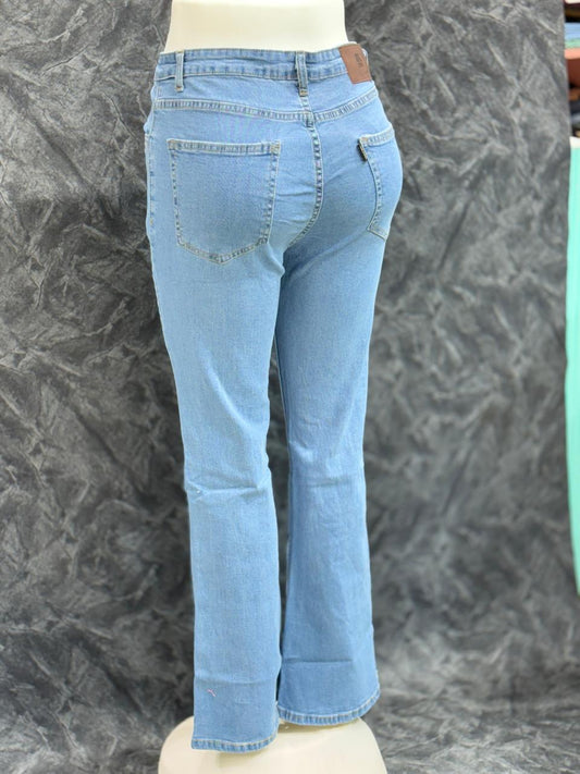 The Frost Flare – Bootcut Jeans - Ice Blue