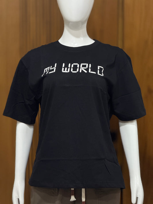 My World Tee | SheSaidPrints Series